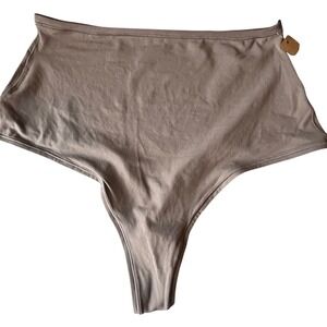 SKIMS Fits Everybody High Waisted Thong Panty Seamless Comfort Lingerie XL